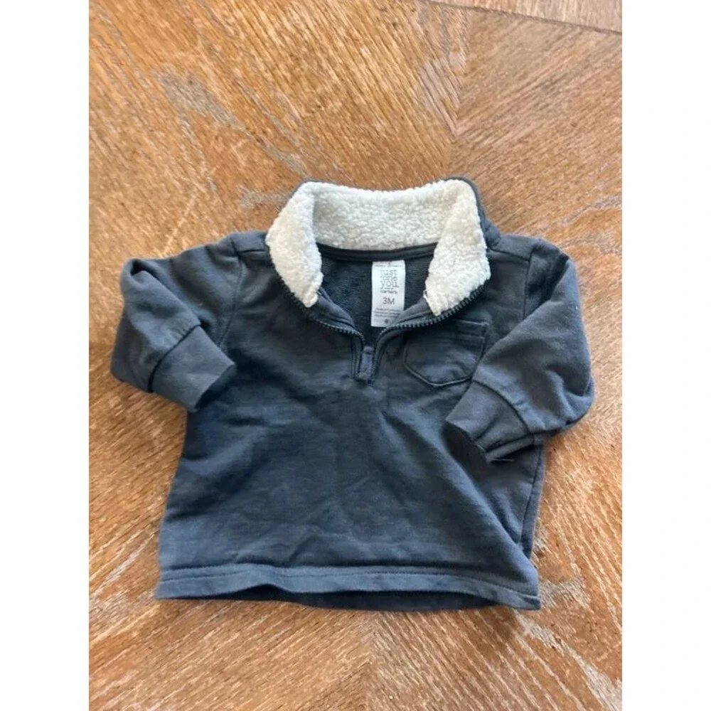 Carters half zip 3 months